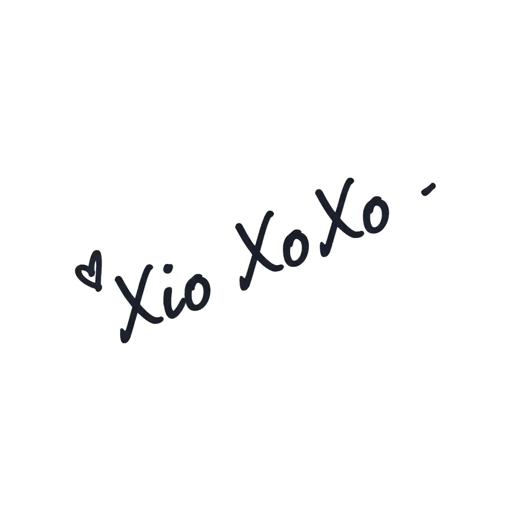 Xio XoXo handwritten signature